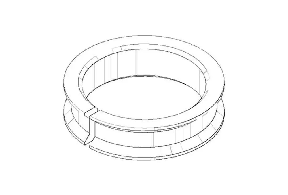 DORNBRACHT Stützring ERSATZTEILE 091415025 D. 22 x 5,4 mm, 09141502590 Galeriebild 1